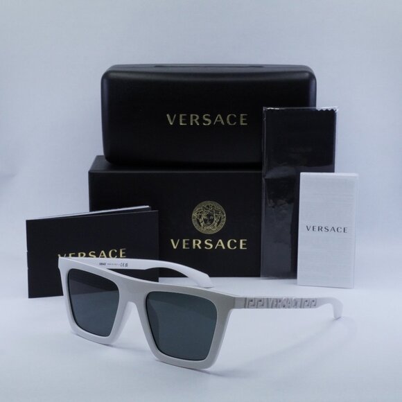 Final Price! Versace VE4468U 314/87 White Grey Sunglasses main image 8